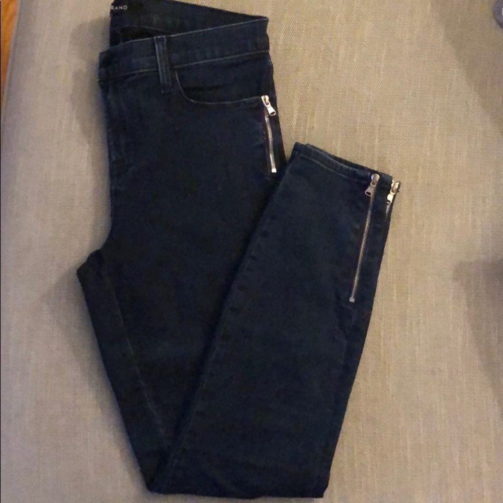 J Brand Tali Zip Ankle Jeans- Size 27